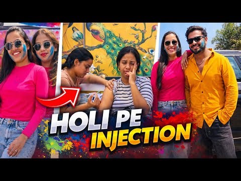 Holi Pe Injection Video😭 | Hospital Visit on Holi | Doctor ne diya Real Injections Video New 2026