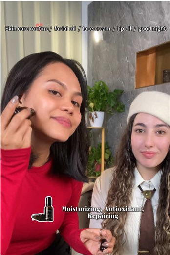 Super-effective sinkcare routine #skincare #faceoil #facecream #lipoil