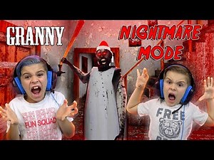 GRANNY NIGHTMARE MODE (Warning Scary) Granny 1.6 Gameplay
