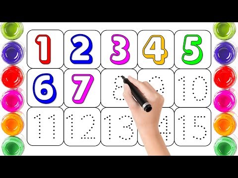 One two three, 1 to 10 counting, ABC, ABCD, 123, 123 Numbers, learn to count, alphabet a to z