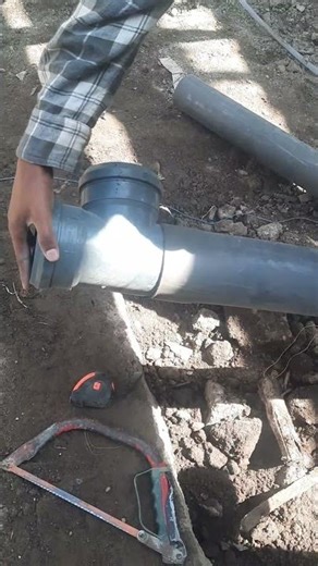 pvc pipe installation