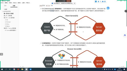 1.BS和CS架构的介绍