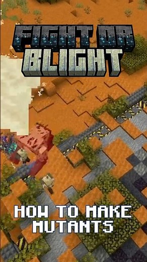 How to make Mutant Mobs in Fight or Blight! #minecraft #minecraftmods #mutantmobs #modpack #gaming