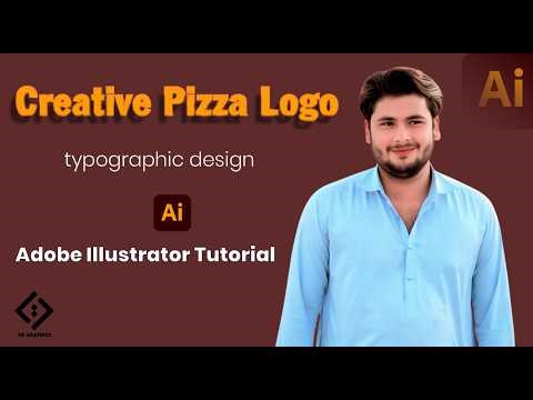 Creative PIZZA Logo Design | Step-by-Step Tutorial | Adobe Illustrator