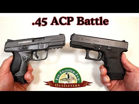 Ruger American Compact .45 VS Glock 36