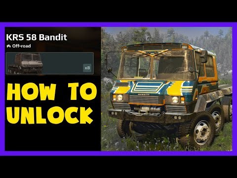 EXPEDITIONS | How to Unlock KRS 58 Bandit 8x8 [medium]