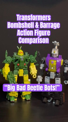 Big Bad Beetle Bots Review #transformers #hasbro #collection #generations #fyp #shorts