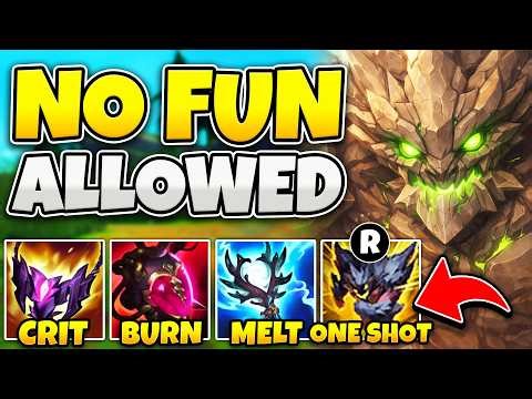 NO ONE GETS TO HAVE FUN AGAINST FULL AP MALPHITE! (ONE SHOT ON REPEAT)