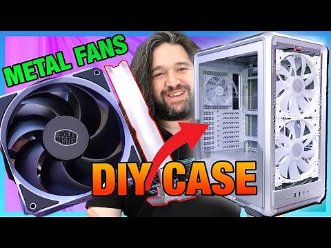 Stone PC Case, Cooler Master GPU, DIY Case from Scratch, and Metal Fans