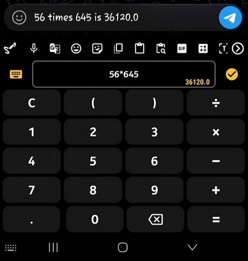 Built in simple calculator for efficient typing experience Type ግዕዝ