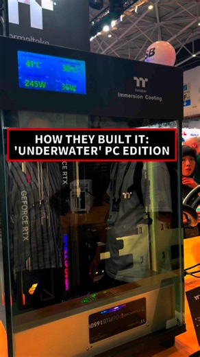 You too can build your very own PC in a water tank. Just pay up. | PCMag