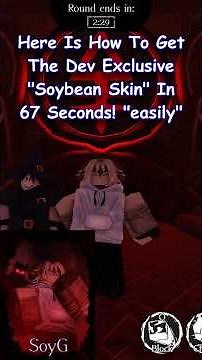 How To Get SoyG Skin In 67 Seconds For Guest 1337 - (Roblox Forsaken Guide + Showcase)