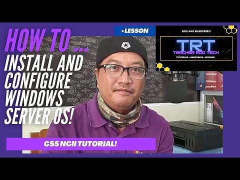 How to Install Windows Server 2008 Tutorial (Tagalog)