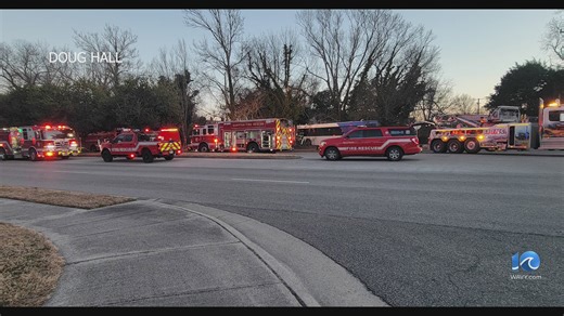 Hampton Roads Transit bus involved in crash, driver airlifted for treatment