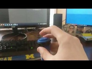 Arcade Button Signal to Unity (Zero Delay USB Joystick Encoder)