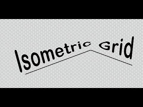Photoshop Tutorial | How to create an Isometric Grid in Photoshop
