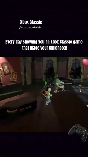 Grabbed by the Ghoulies (2003) was one of the most unique and fun adventure games on the Original Xbox. Developed by Rare, the game mixed cartoon horror with a lot of humor and chaotic action inside a giant haunted mansion. You play as Cooper, a teenager who enters a creepy mansion to rescue his girlfriend Amber after she gets kidnapped by monsters. Inside the mansion you fight your way through rooms filled with zombies, skeletons, vampires, ghosts, and other bizarre enemies. The gameplay is sim
