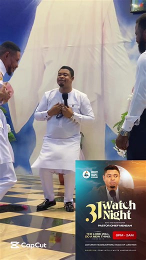 Meet Pastor Chief Mensah at Watch Night Event