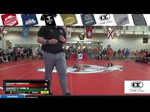 Mat 3 77 Javaan Yarbrough Ohio Vs Enrique H. Uribe Iii Indiana Gold