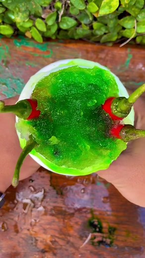 Reply to @lxsfto_ I didn’t expect that color 🤨... What shall I slush next? 👀🔥