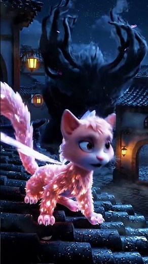 How Buddy and Lumia Tamed the Dark Demon 🐾✨ #viralshort #cat #dogshorts