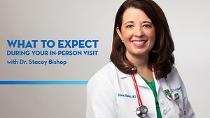 Dr. Stacey Bishop shares what to expect during an in-person appointment at St. Elizabeth. Find out all the ways we’re protecting you and your family at bit.ly/2LjNBFk. | St. Elizabeth Healthcare