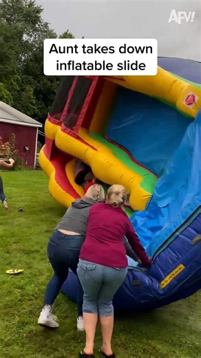 Someone's not getting invited to the next birthday party... 🤣 #afv #fail #funny | America's Funniest Home Videos