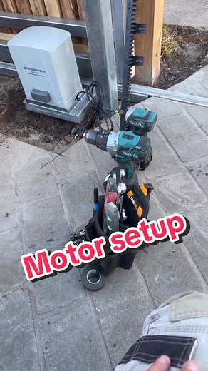 DIY Sliding Gate Motor Installation