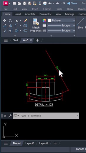 Small Arcs, Big Problem? DIMJOGGED Solves It #AutoCAD #Design