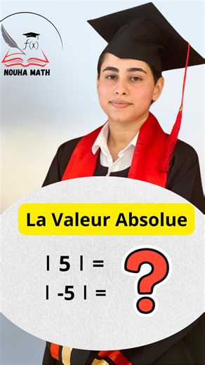 Prof Nouha on Instagram: "Tronc commun : La valeur Absolue Ordre Dans R"