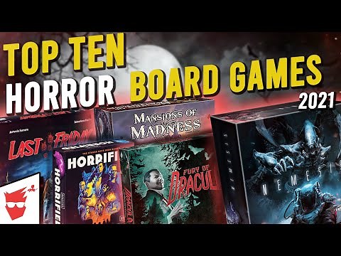 Top Ten Horror Board Games Of All Time 2021