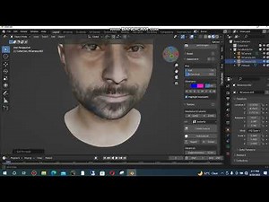 Generate custom Characters with Make Human 3D face (& Blender Import)