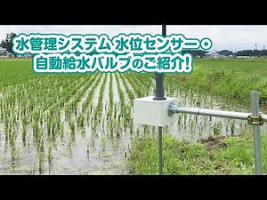 水管理システム水位センサー・自動給水バルブのご紹介