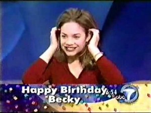 Rebecca Herbst interview - KABC 1999