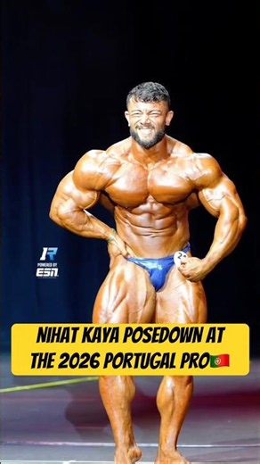Unreal 212 Muscle Density! 🔥 Nihat Kaya Winning POSEDOWN HD #bodybuilding