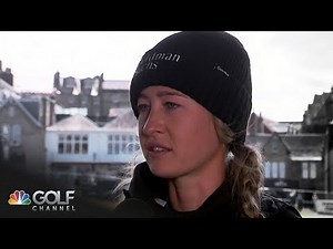 Nelly Korda 'super satisfied' with her performance in Round 2 of the AIG Women's Open | Golf Channel