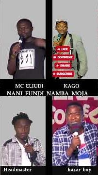 cheka tu challenge mc Eliudi headmaster Aza boy kago #comedy