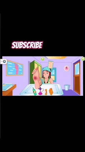 Dirty Foot Cleaning 😱 [Satisfying Doctor game]