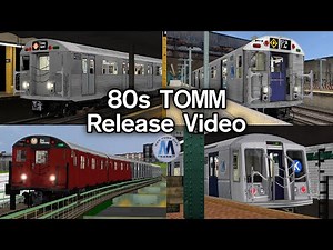 OpenBVE NYC Subway: 80s Train of Many Metals Release Video