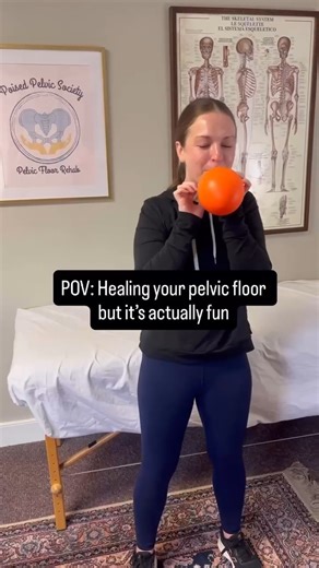Pelvic floor PT can — and should — be fun. 🤍 If you think pelvic floor therapy is: • Awkward • Clinical and cold • Just lying on a table doing Kegels • All serious, no movement That’s not how we do it. Yes, we treat leaking. Yes, we treat pelvic pain. Yes, we treat prolapse, postpartum recovery, hip and back issues. But we also: ✨ Lift ✨ Squat ✨ Laugh ✨ Problem-solve real life ✨ Celebrate wins (big and small) Healing doesn’t have to feel heavy. You’re allowed to feel empowered. You’re allowed t
