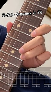 6.4K views · 55 reactions | 3-Note Sequence Lick in Position 4...