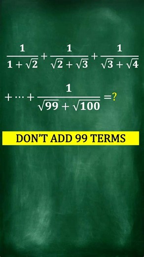 Don’t Add 99 Terms