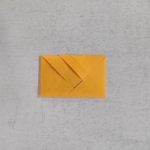 How To Make Paper Envelope Without Glue And Scissors | How To Make Envelope Card With Paper Easy