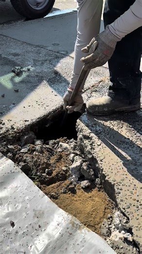 🚨 Sinkhole spotted in downtown Seattle! We’re on-site repairing the broken pipe before this turns into a street-swallowing disaster 👷‍♂️ #draincleaning #sewer #bluecollar | Pipelining Northwest