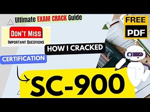 How I CRACKED SC-900 in 6 Hours | Microsoft Security, Compliance, and Identity Fundamentals | PDF