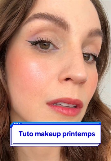 Tutoriel maquillage simple et coloré pour le printemps..! Vous aimez ? 🌸 @Keys Soulcare @makeupforever @NYX Professional Makeup @Diorbeauty