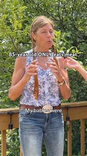 85-Year Old ONLY Eats Meat!