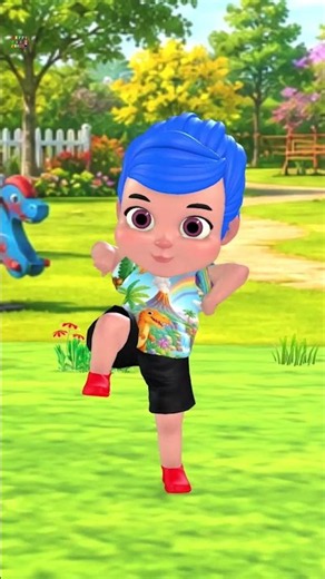 🎵 Clap, Stomp & Turn! | Fun Action Song for Kids #Shorts