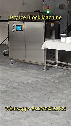Dry Ice Block Machine | Efficient Block Making