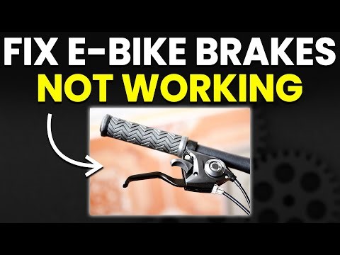 How To Fix E-Bike Brakes Not Working (How To Repair A Broken E-Bike Brakes)
